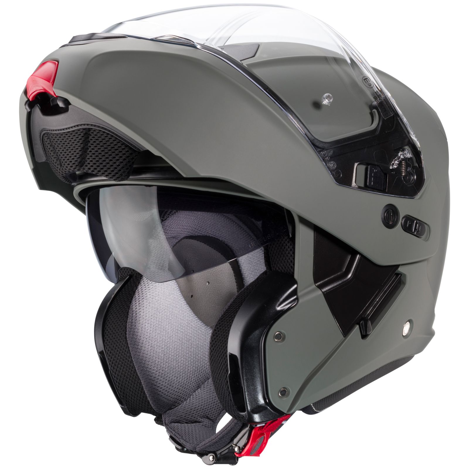 Caberg Casco Horus, grigio opaco/camoscio
