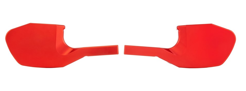 Adattatore poggiapiedi per Vespa GTS/GTS Super/GTV/GT 60/GT/GT L 125-300cc, rosso