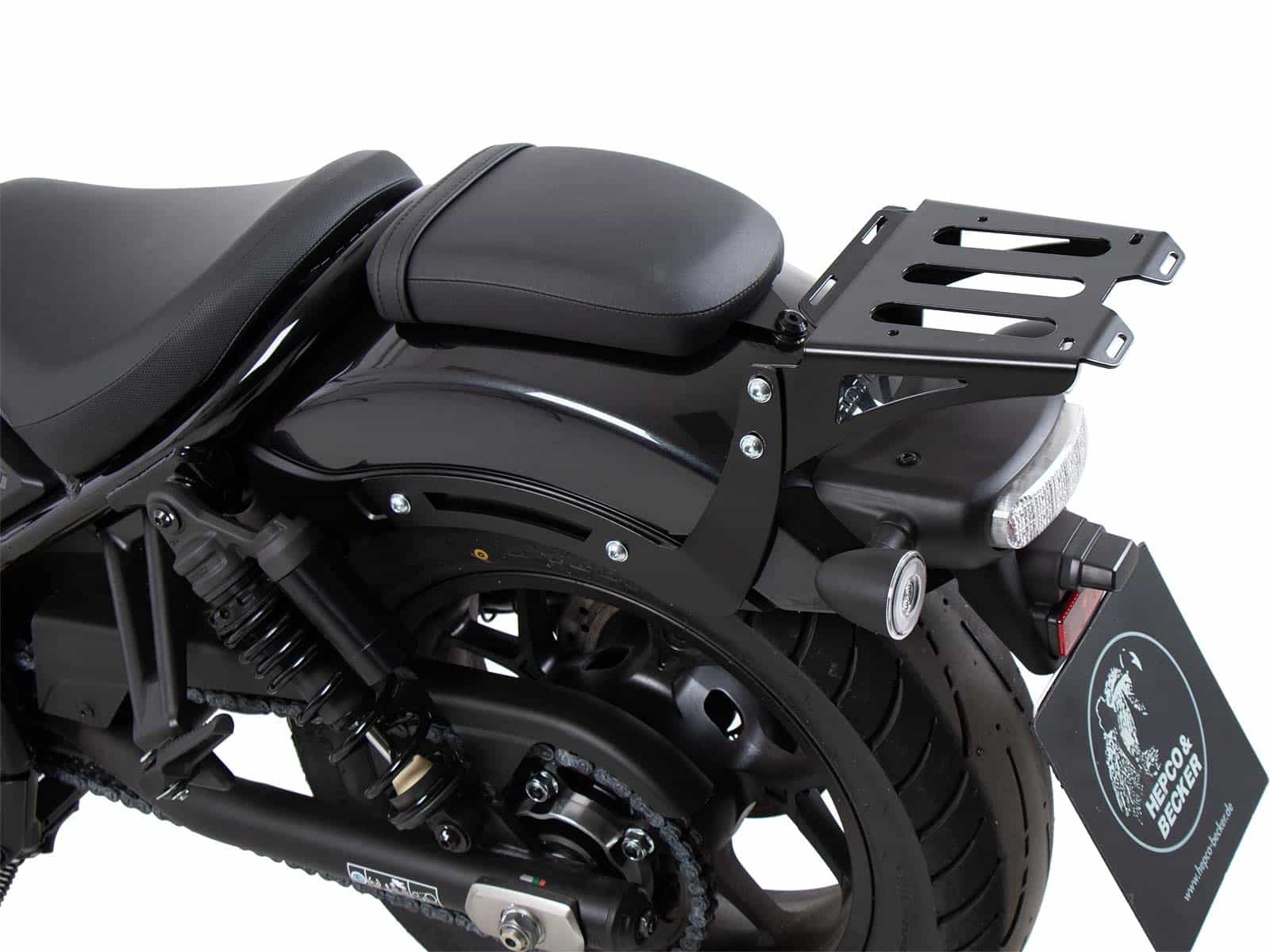 Portapacchi posteriore morbido Minirack nero per Honda CMX 1100 Rebel /DCT /SE (25-) Hepco & Becker