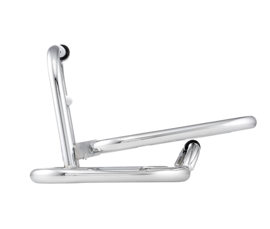 Portapacchi posteriore per Vespa 946 3V cioè 125cc, pieghevole, cromato