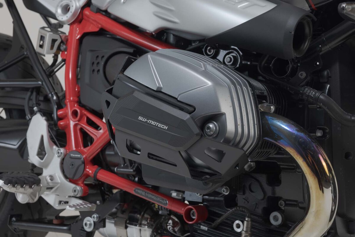 Protezione cilindri SW-Motech nera per BMW R 12 G/S (25-)