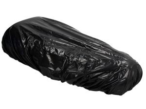 Coprisedile Spinelli, M, nero, 90x60 cm