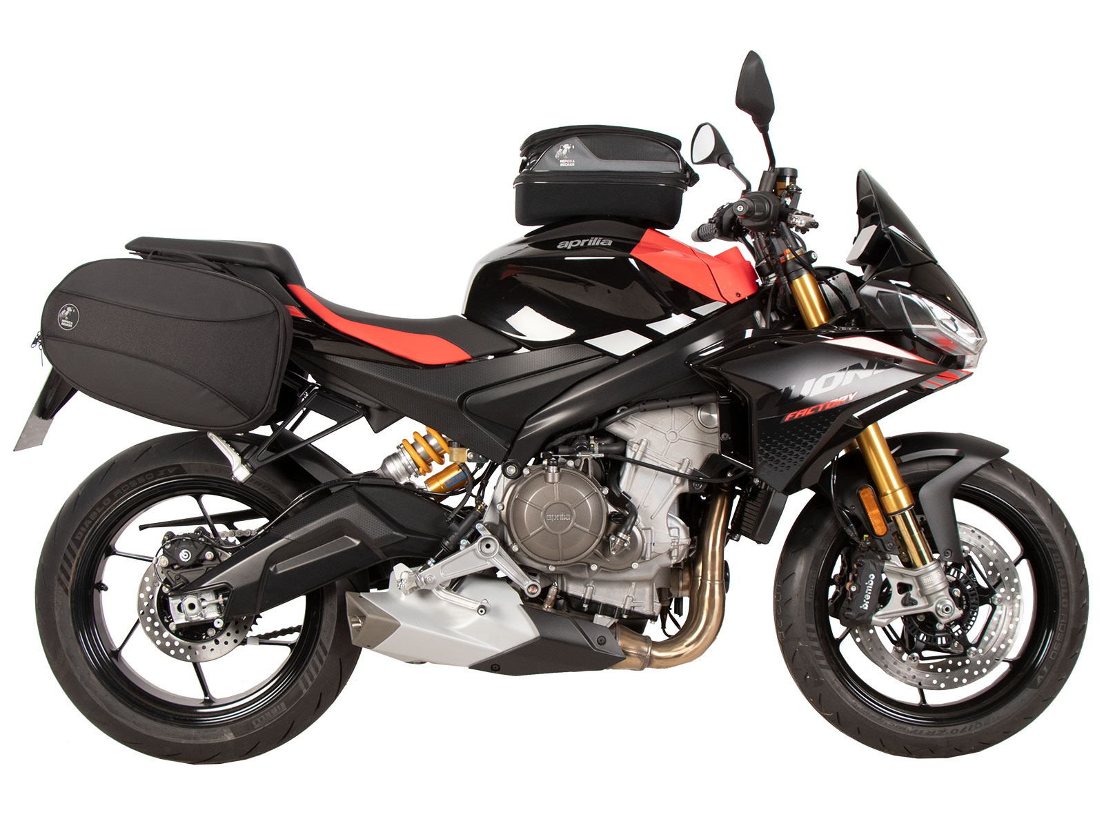 Anello serbatoio di base con blocco borsa serbatoio per Aprilia Tuono 660 Factory (22-)