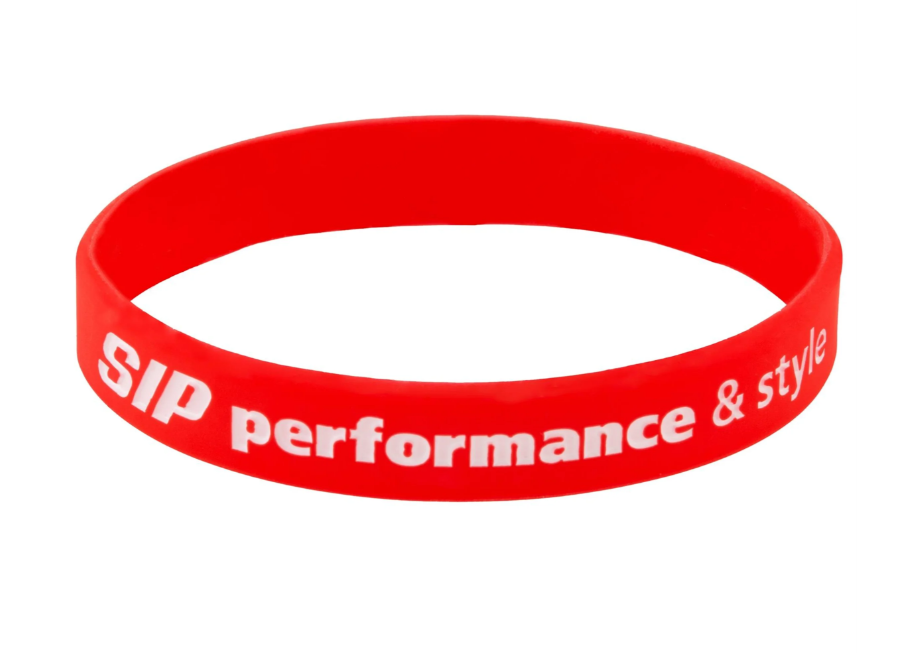 Elastico "SIP performance & style" per il nipplo del parafango, rosso