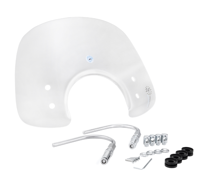 Parabrezza CUPPINI semi-alto per Vespa GTS/GTS Super/GT/GT L 125-300cc, trasparente
