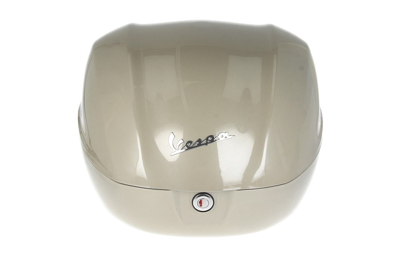 Bauletto originale 32 l. per Vespa Primavera / GTS (Beige Avvolgente Q01)