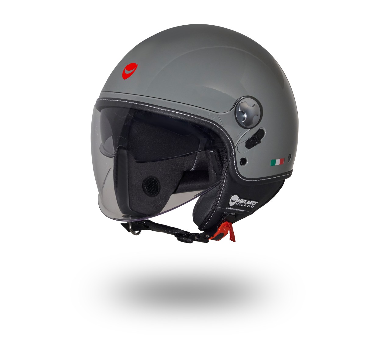 Helmo Milano Demi Jet Eos grigio lucido