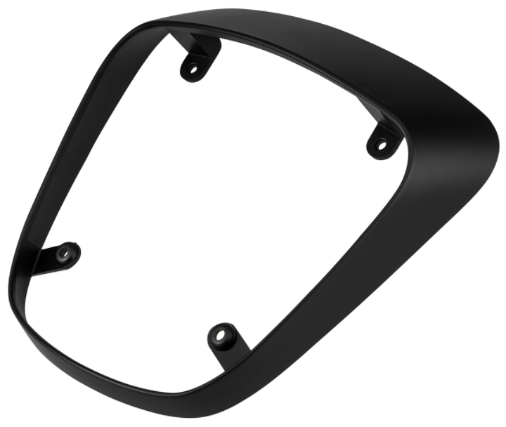 Fanale posteriore per Vespa Primavera/Sprint 50-150cc ('18-), nero opaco