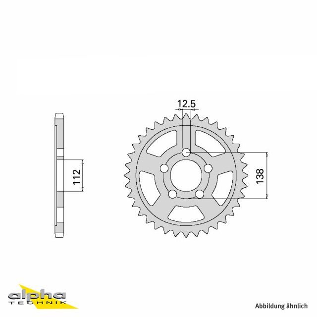 Set di catene EK-Chain 530 MVXZ-2 per Honda CBR900RR 1992-1999