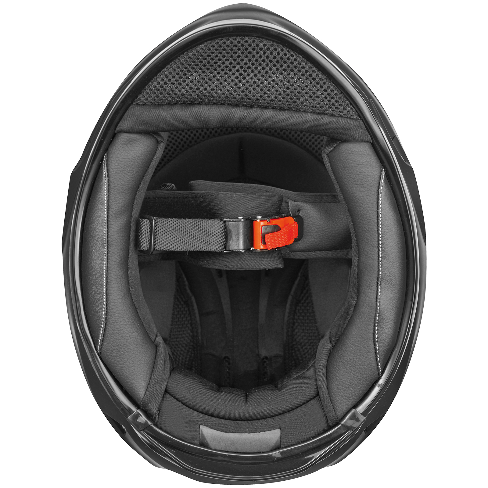 Casco Germot oversize GM 720, nero/grigio opaco