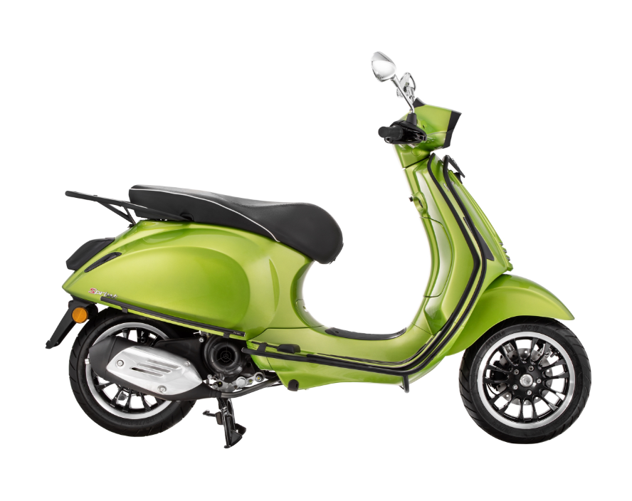 Paraurti anteriore per Vespa Primavera/Sprint/Elettrica 50-150ccm, nero opaco