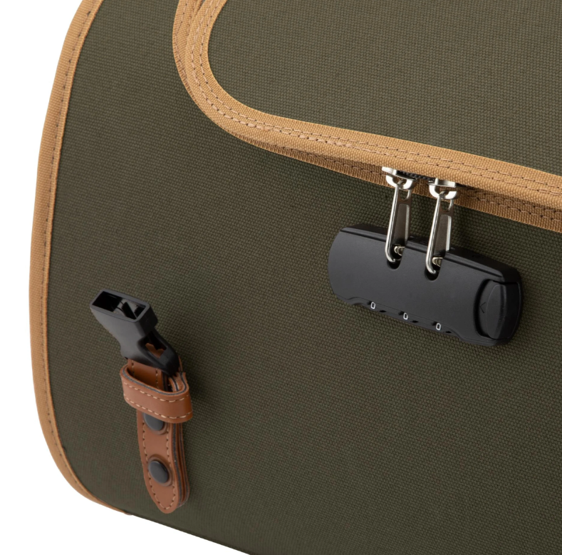 Borsa "Classic" grande per Vespa, in tela, oliva