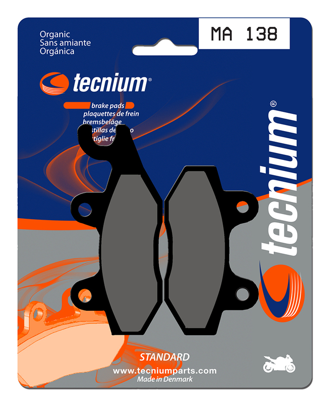 Pastiglie freno organiche Tecnium Street - MA138
