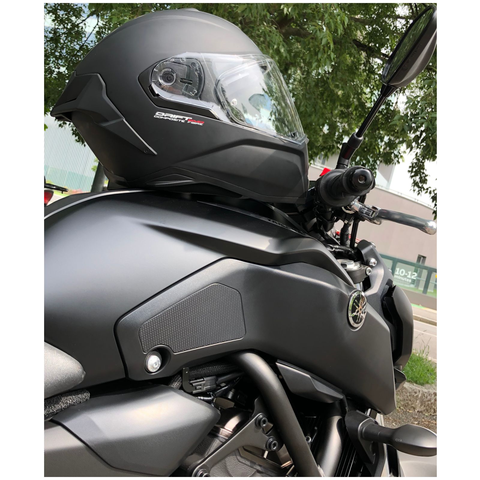 Caberg Casco Drift Evo, nero opaco