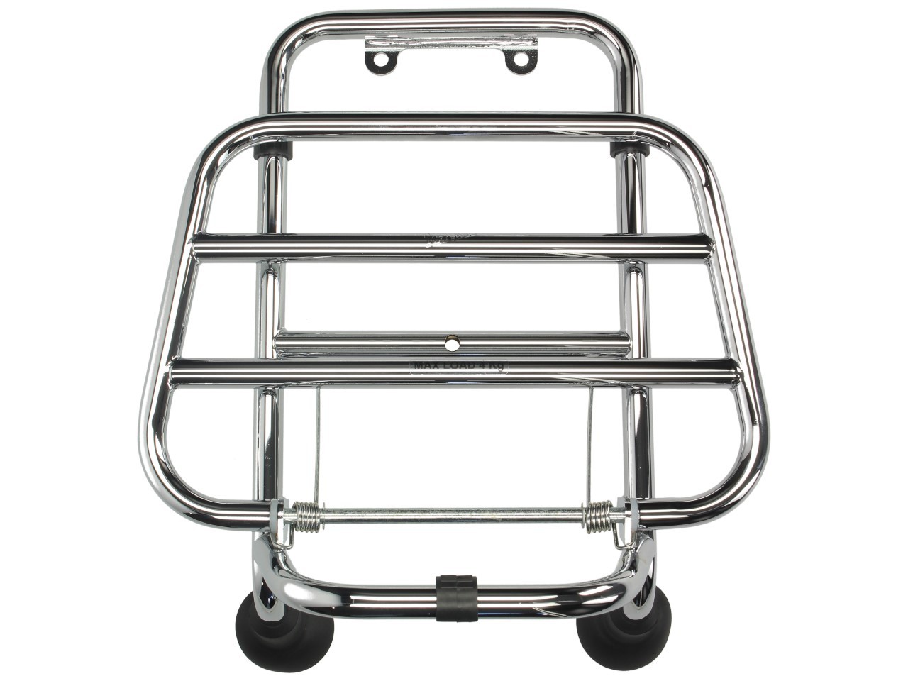 Portapacchi, anteriore, cromato, pieghevole, per Vespa GTS