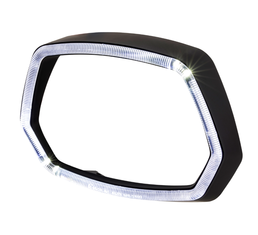 Anello lampada Anello lampada a LED per Vespa Sprint 50cc 2T/4T, nero opaco