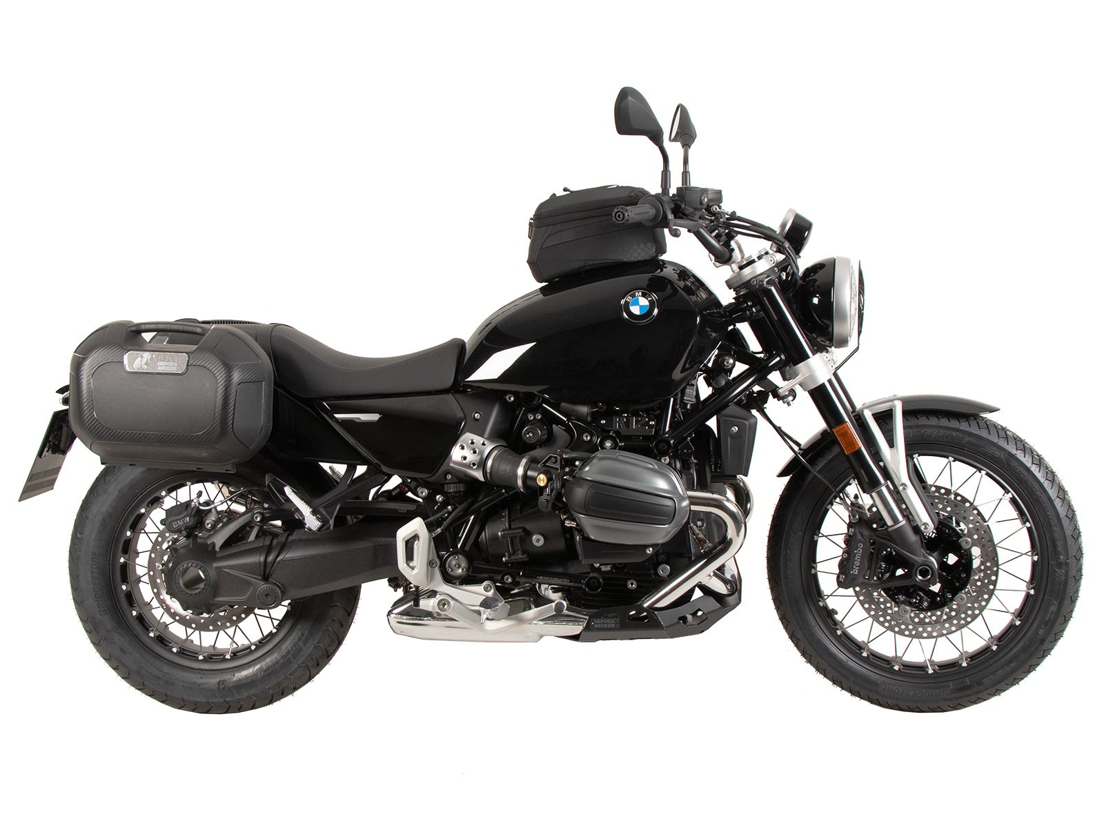 Portapacchi laterale C-Bow nero per BMW R 12 (24-) Hepco & Becker
