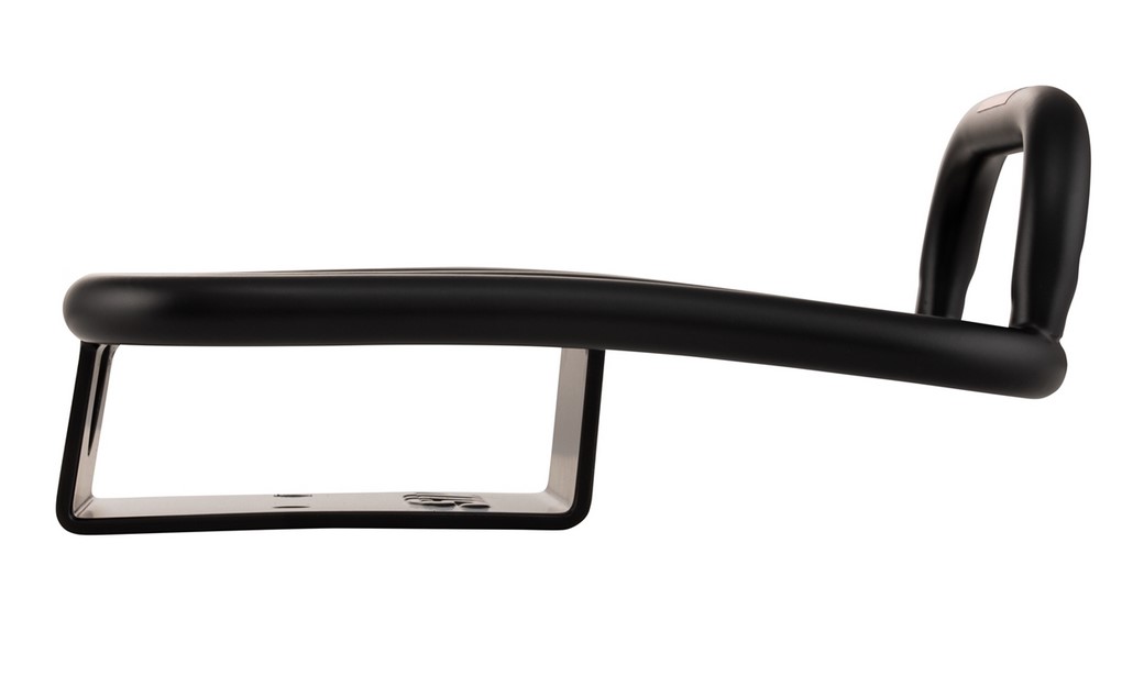 Portapacchi posteriore anni '70 per Vespa GTS / GTS Super HPE 125-300 ('19-), nero opaco