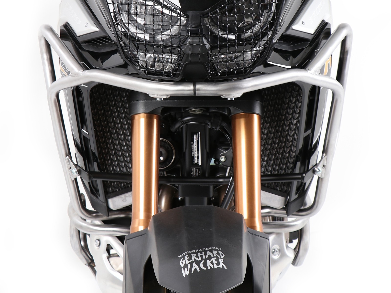 Protezione serbatoio in acciaio inox per Honda CRF 1100 Africa Twin Adventure Sports (20-23) Hepco & Becker