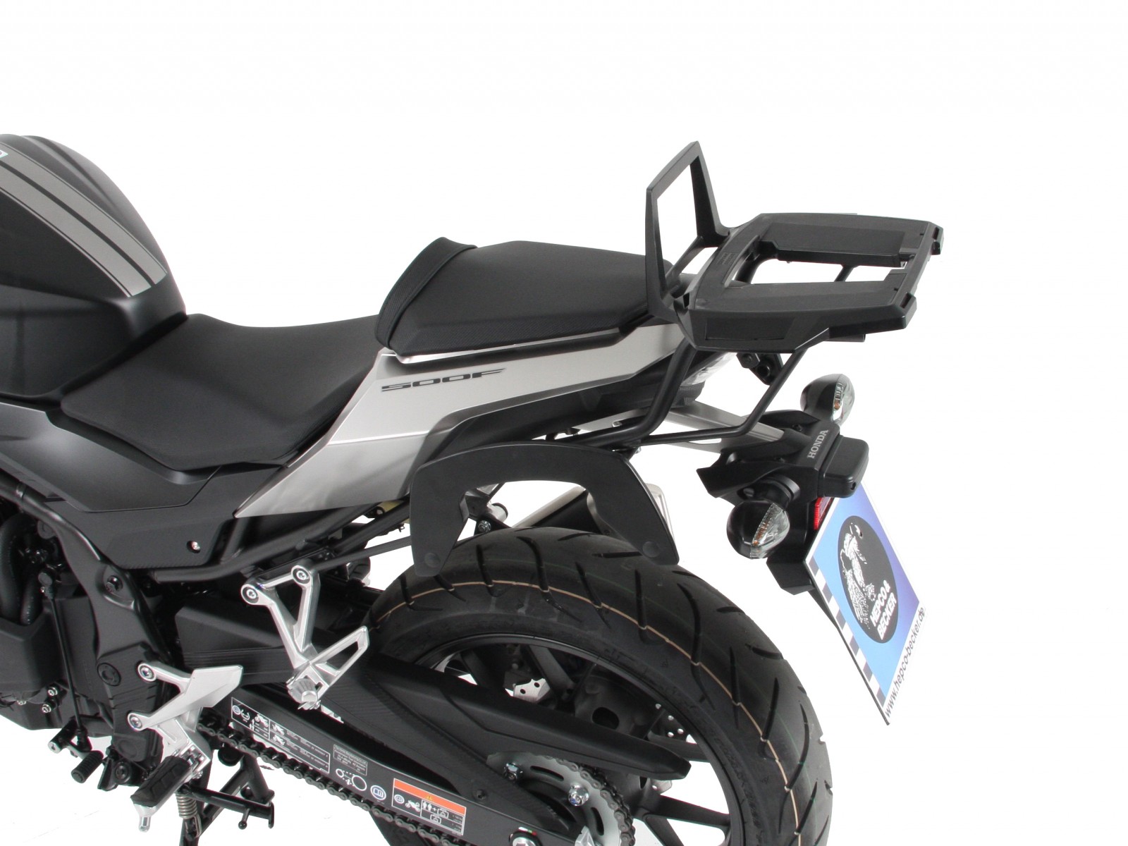 Bauletto Alurack antracite per Honda CB 500 F (16-18) Hepco & Becker