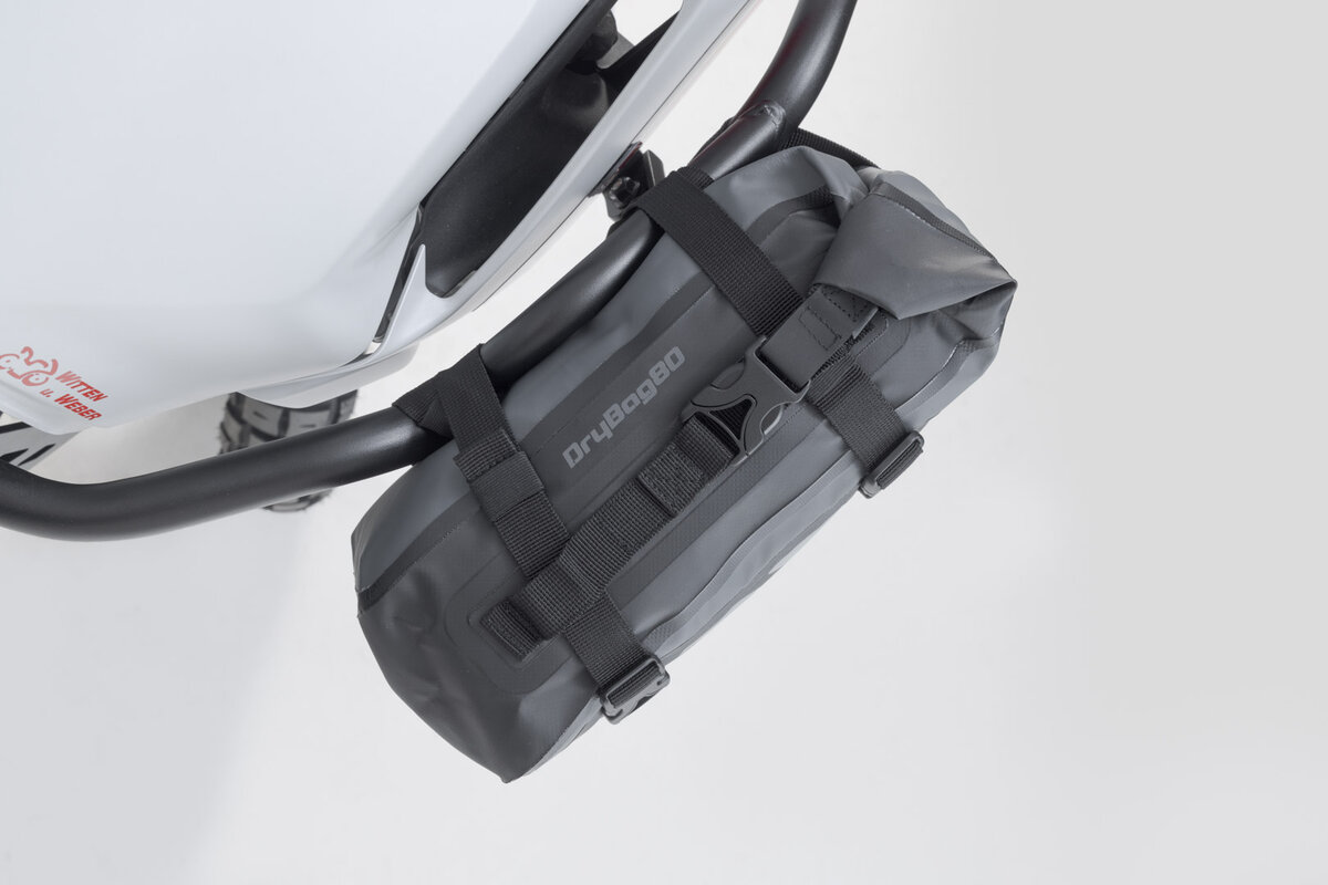 Borsa posteriore Drybag 80 per Aprilia RS 660, nero/grigio - SW Motech