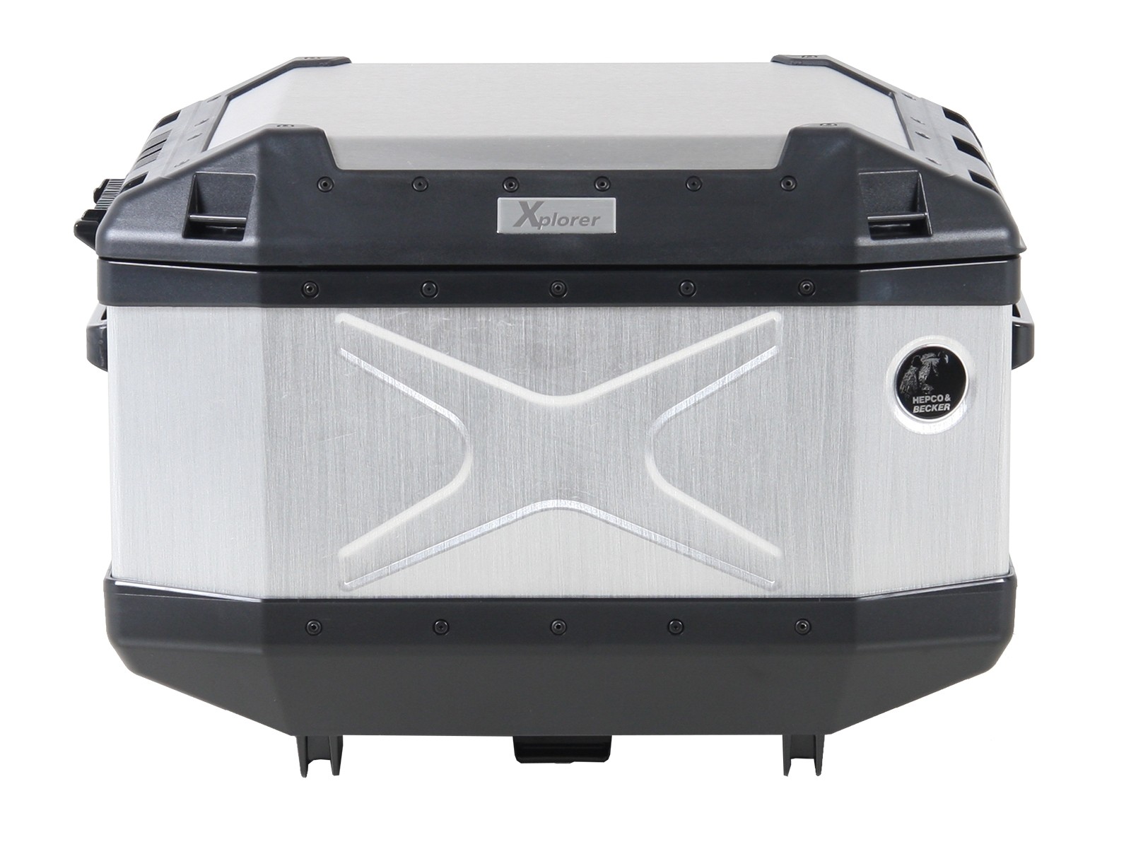 Topcase Alu Xplorer 45 argento Hepco & Becker