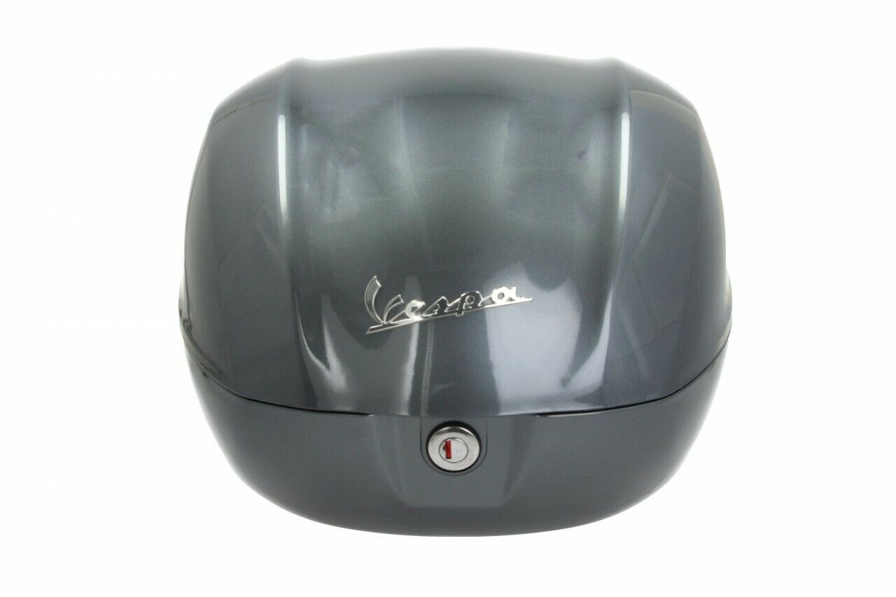 Bauletto originale 32 l. per Vespa Primavera / GTS Grigio Travolgente lucido G03