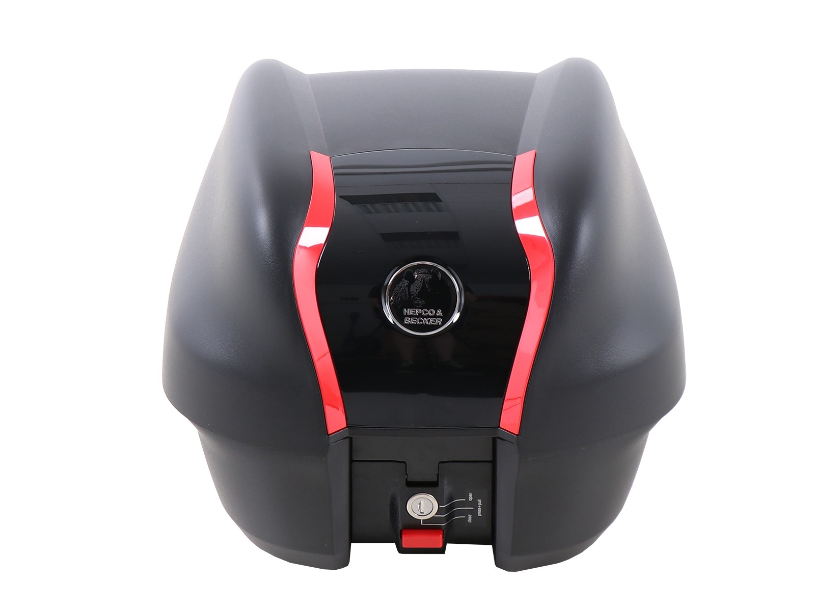 Journey Topcase 30 incl. pallet universale per supporti esterni Hepco & Becker