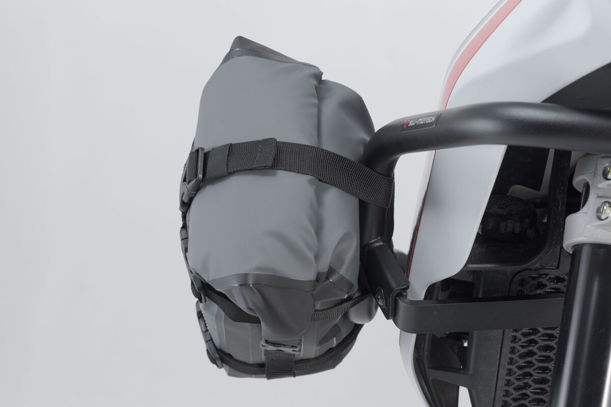 Borsa posteriore Drybag 80 per Aprilia RS 660, nero/grigio - SW Motech