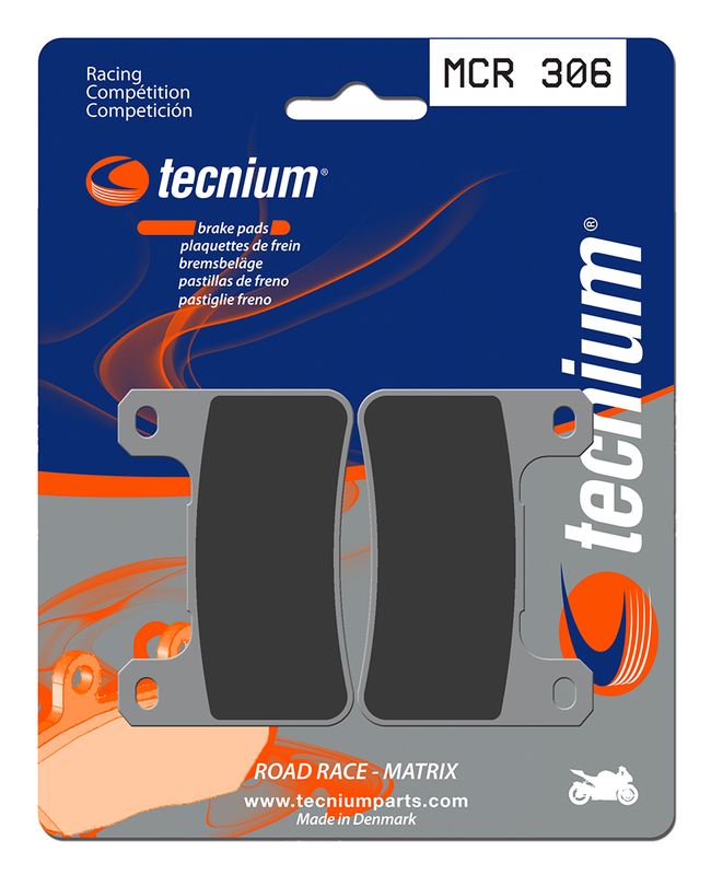 Pastiglie freno Tecnium Racing in carbonio sinterizzato - MCR306