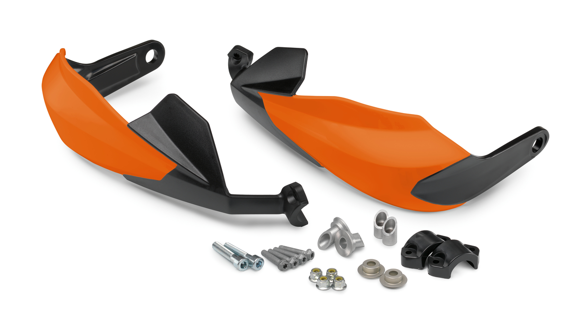 Kit di protezione per le mani KTM arancione per Duke