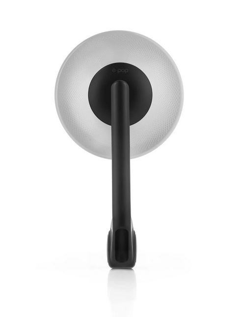 Specchietto da manubrio RIZOMA E-POP destro o sinistro per Vespa, nero/grigio