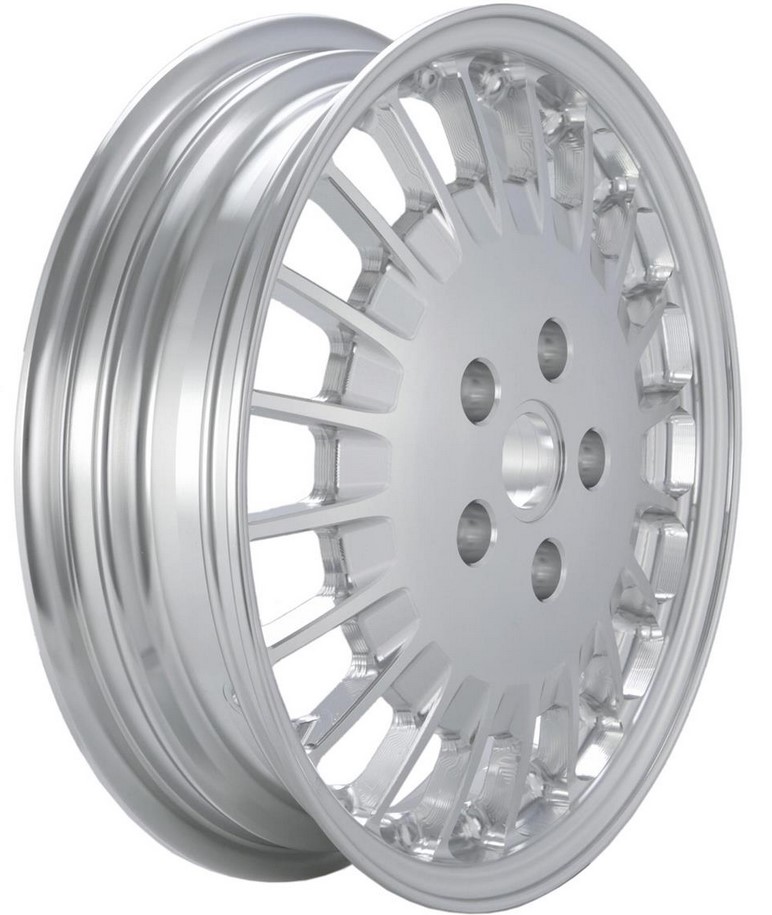 Cerchio anteriore/posteriore per Vespa GTS/GTS Super/GTV/GT 60/GT/GT L/946 125-300ccm, argento
