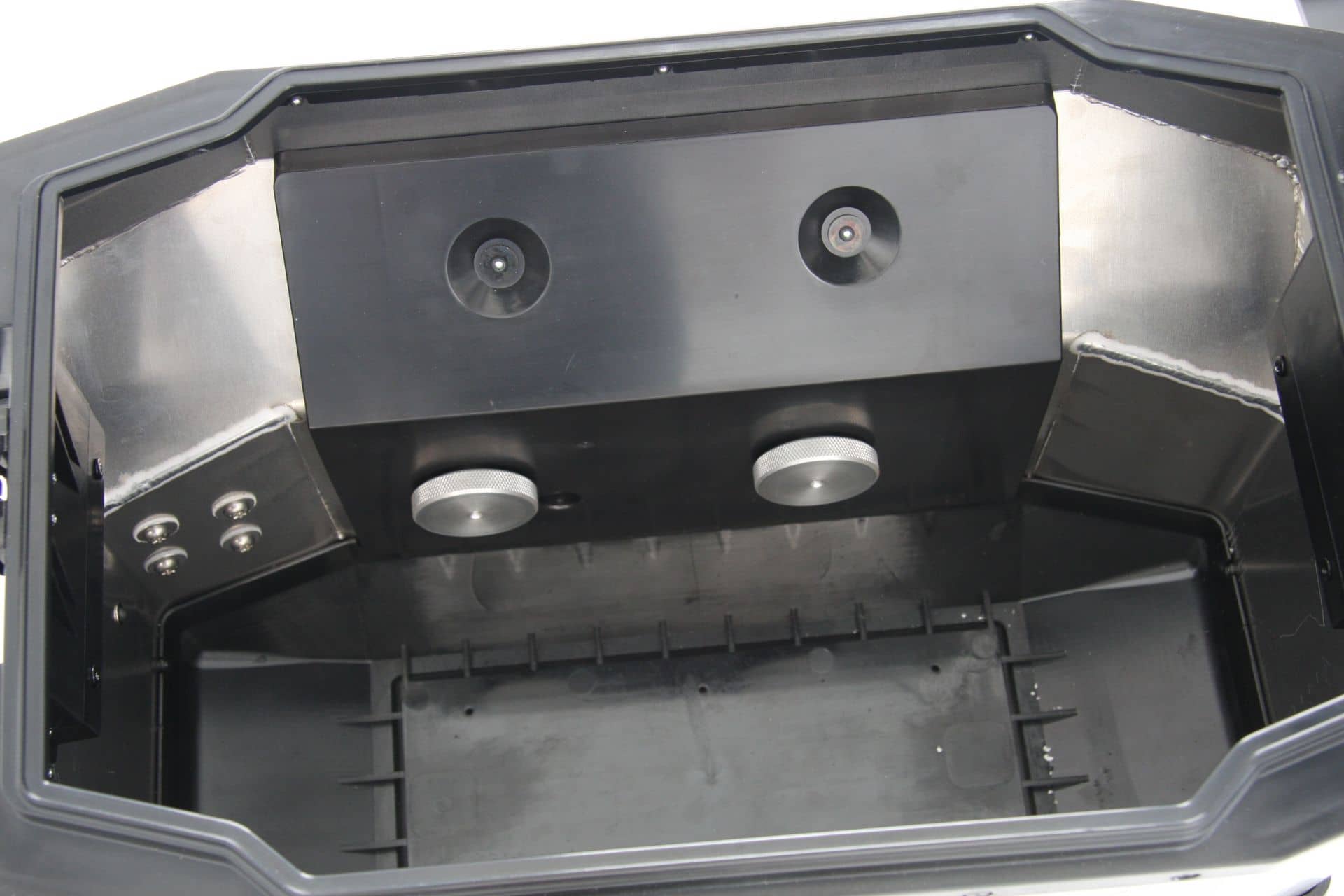 Set portavaligie Portavaligie incluso set di valigie Xplorer Cutout nero per BMW R 1200 GS LC (13-18)