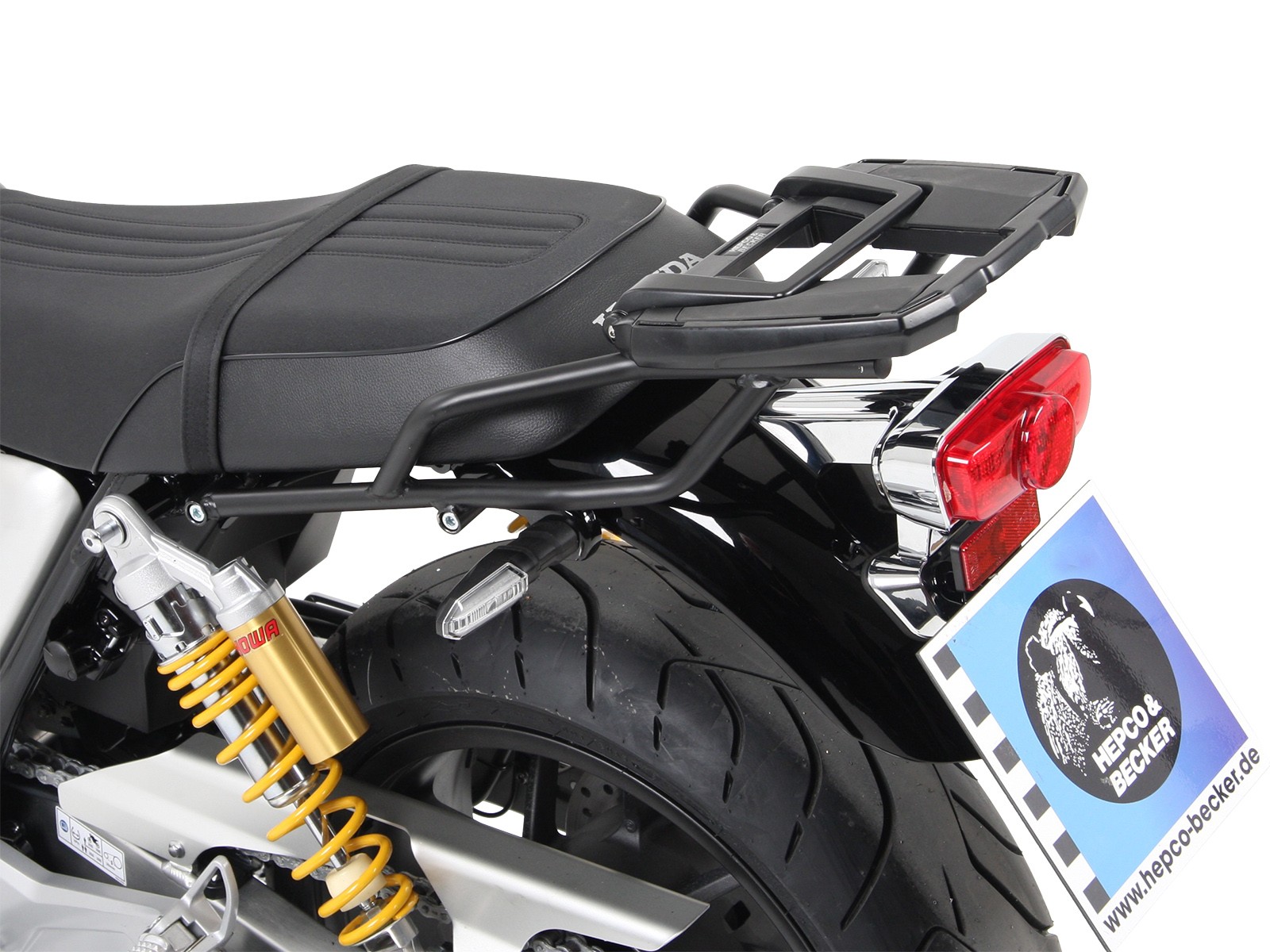 Portavaligie Easyrack nero per Honda CB 1100 EX /RS (17-20) Hepco & Becker