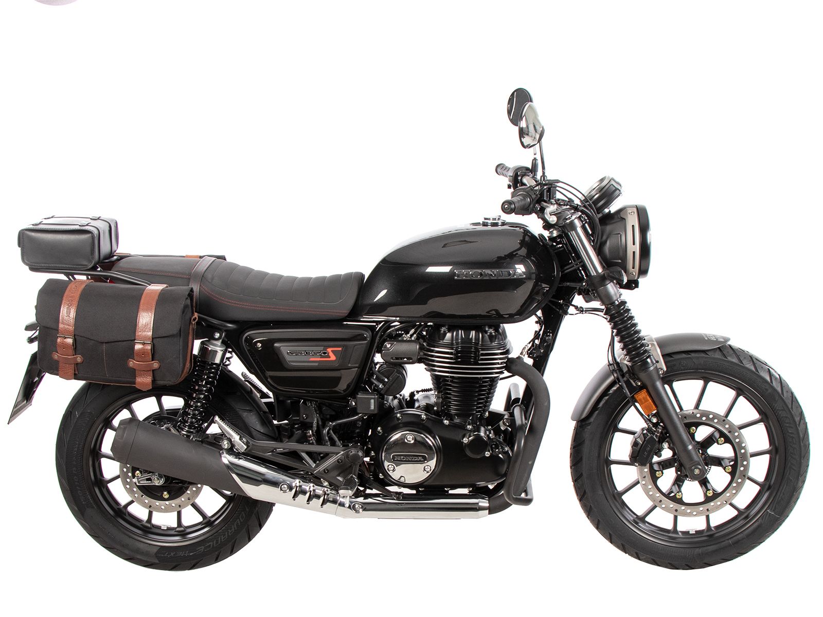 Portapacchi tubolare nero per Honda GB 350 S (25-) Hepco & Becker