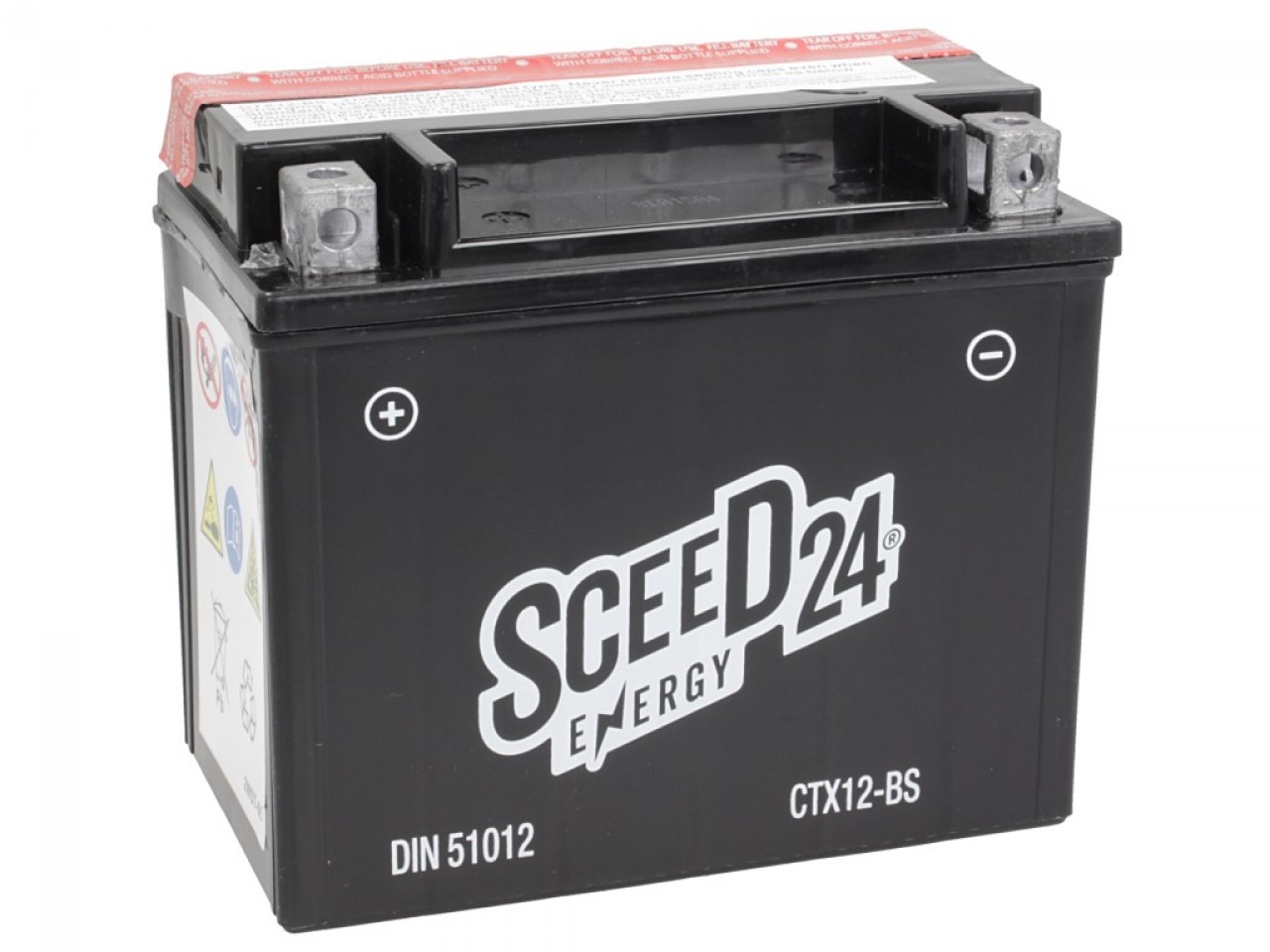Batteria Sceed 42 Energy YB10L-B, 12 V, 11 A, standard, MIGLIOR PREZZO E QUALITÀ SUPERIORE CB10L-B, senza acido,
