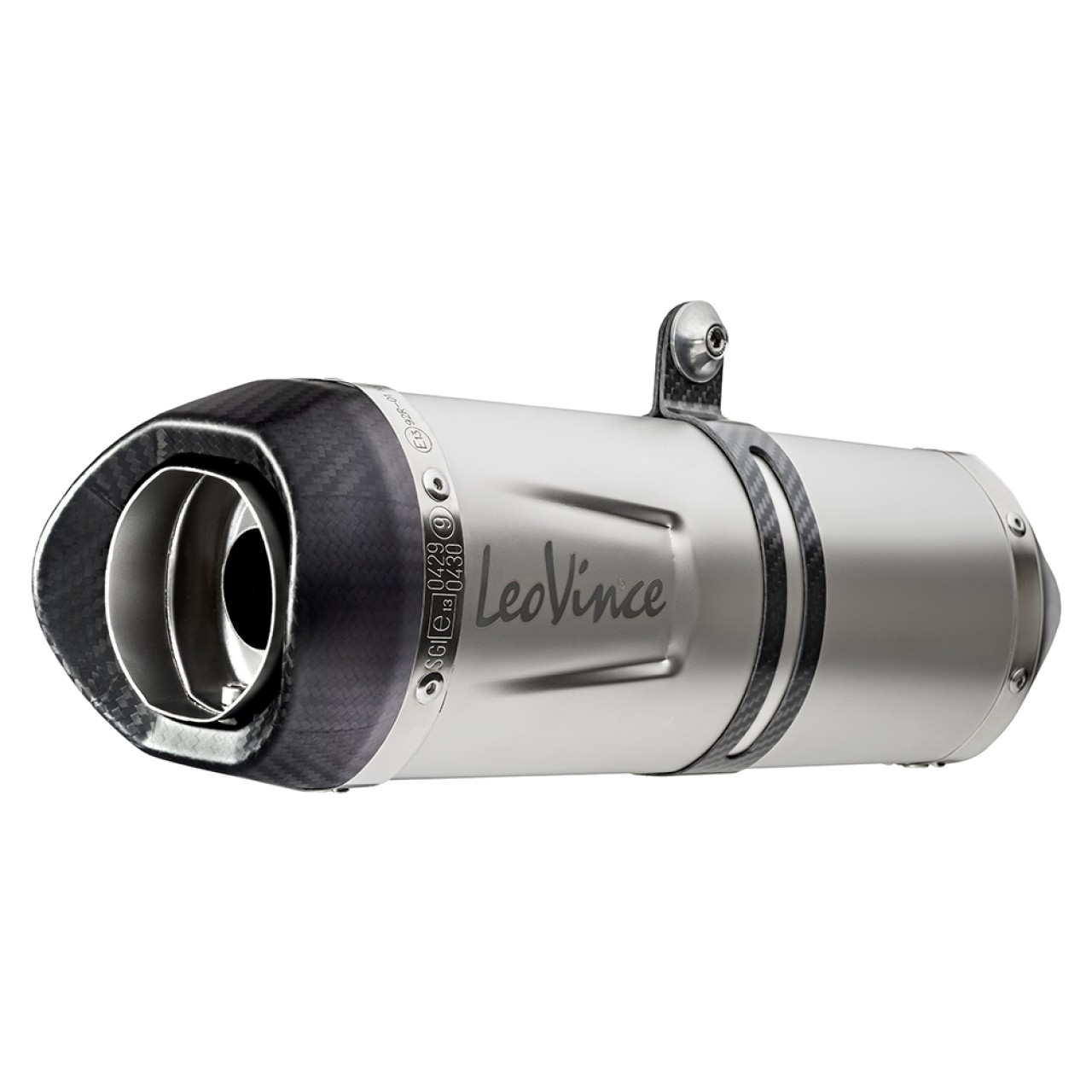 LeoVince sistema completo LV One Evo per Kawasaki Ninja /Versys /Z 650, argento, omologazione E
