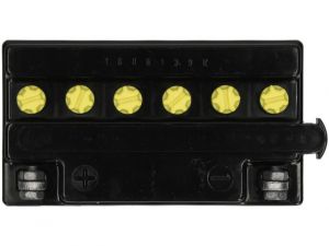 Batteria Yuasa YB9-B, 12 V, 9 A, standard, senza pacco acido, 140x80x135
