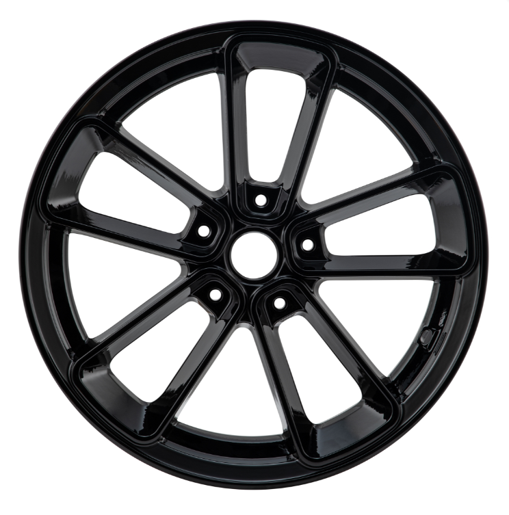 Cerchio anteriore/posteriore 13" per Vespa GTS/GTS Super/GTV/GT 60/GT/GT L 125-300ccm, nero lucido