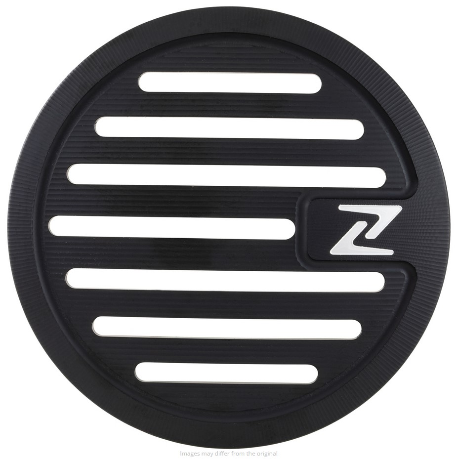 Coperchio vario LEADER "Vintage" per Vespa, nero opaco