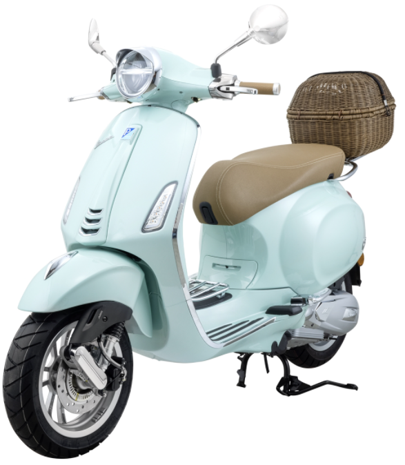 Kit frecce anteriore sinistra/​destra per Vespa Primavera/​Sprint 50ccm 2T/​4T, trasparente