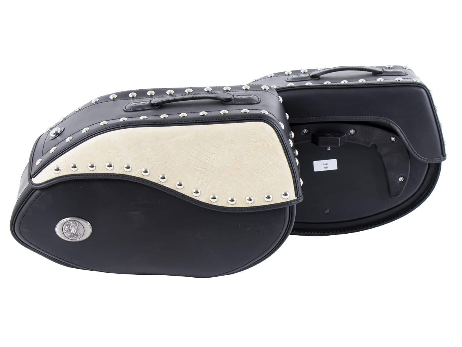 Set di borse da sella Ivory per portapacchi C-Bow Hepco & Becker