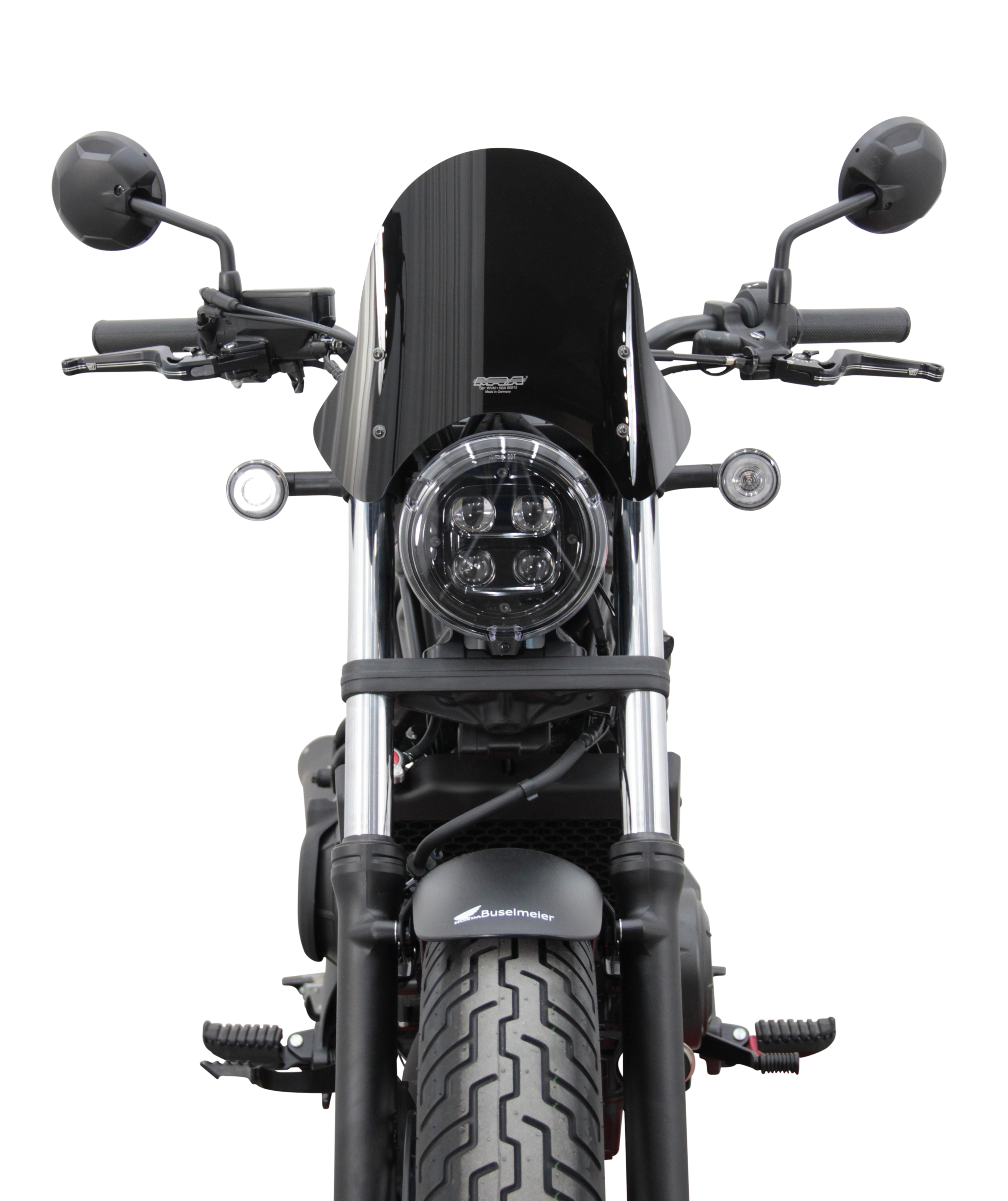 Disco sportivo MRA "NSP" per HONDA CMX 500 REBEL (anno 2020-)