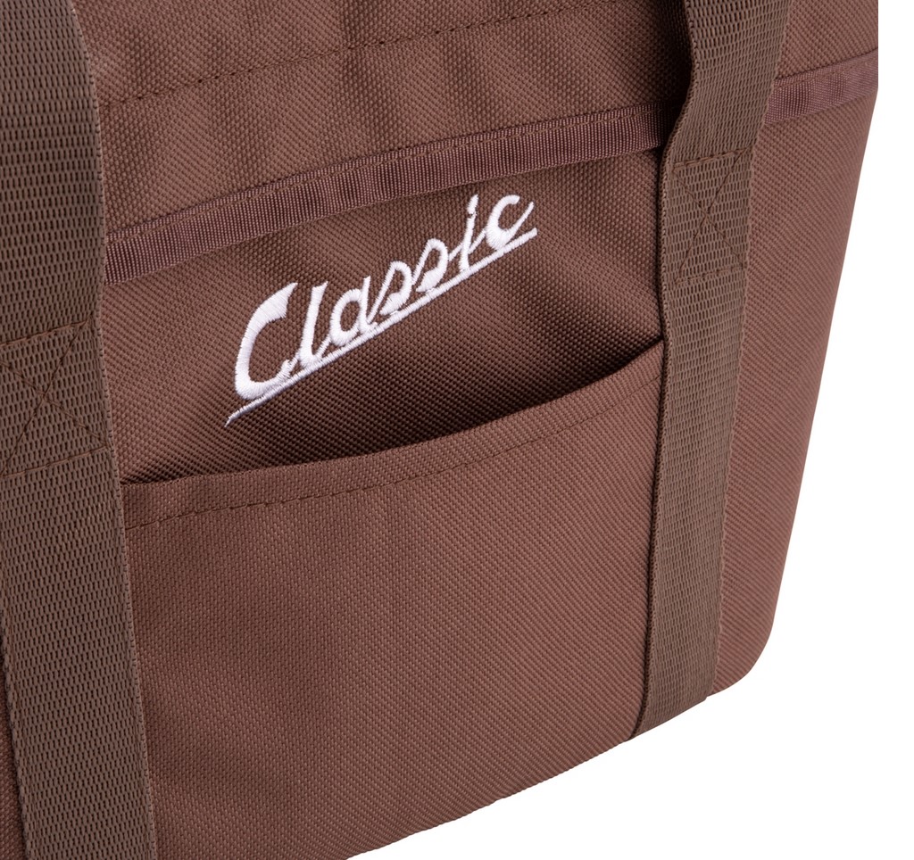 Borsa interna classica per Vespa per Top Case, marrone
