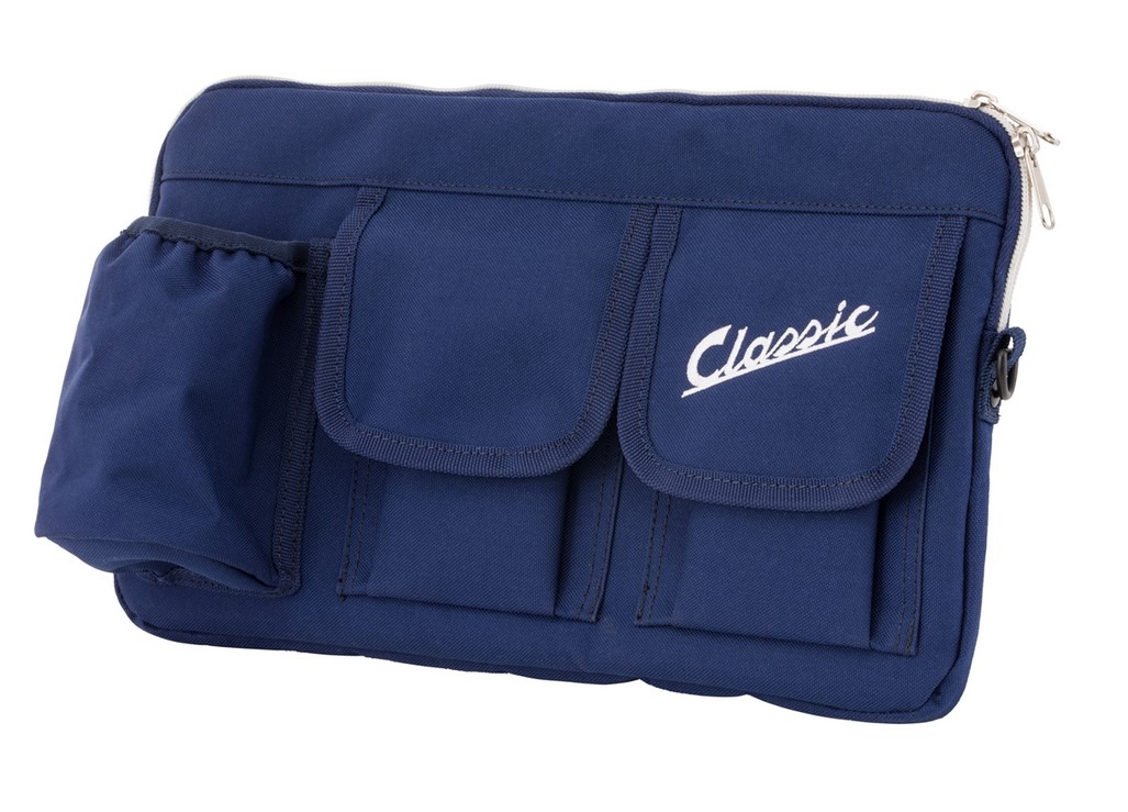 Borsa "Classic" per bagagliaio/guantiera Vespa - blu, nylon