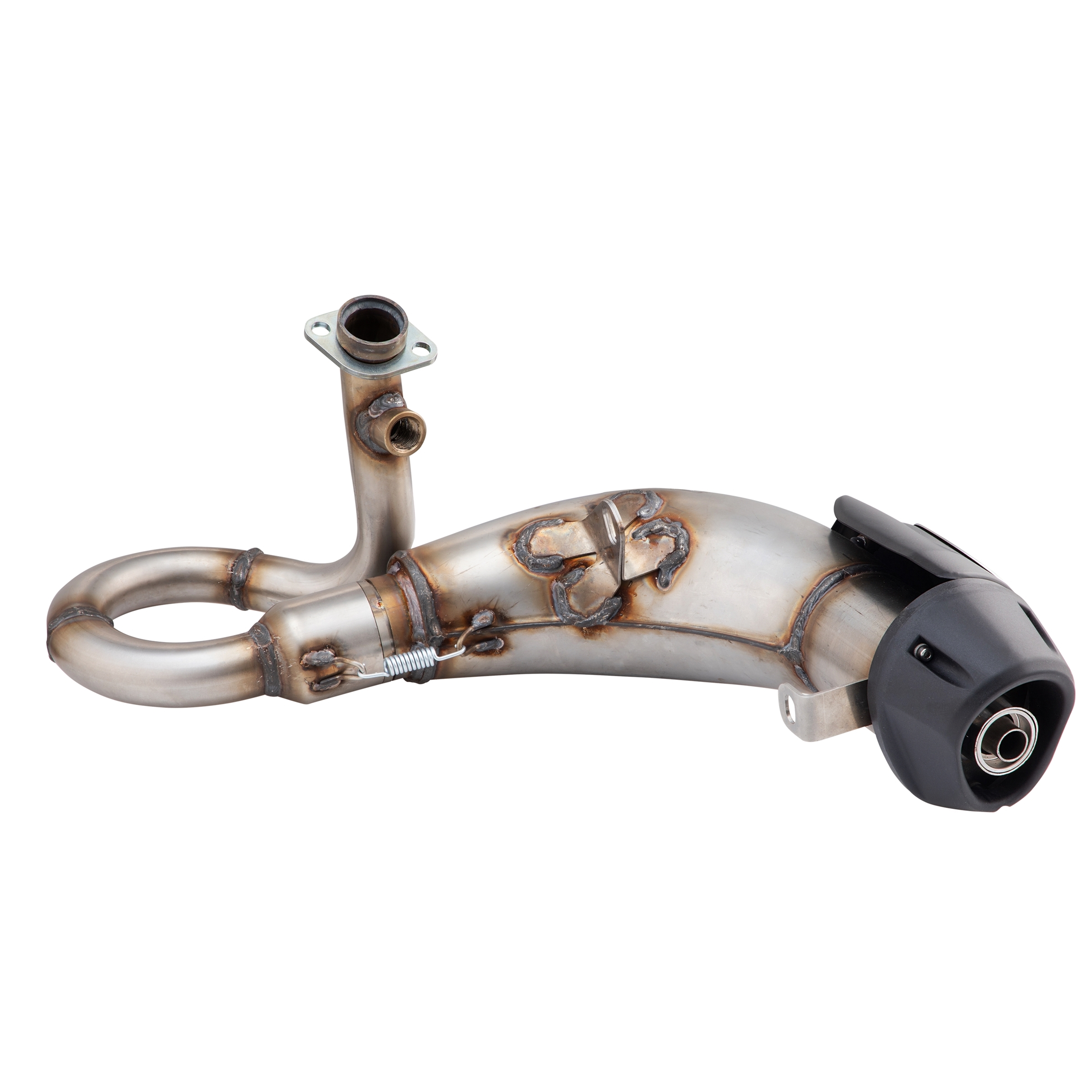 Scarico racing per Vespa GTS/​GTS Super/​GTV/​GT 60 125-300ccm i.e., 4T, LC, inox
