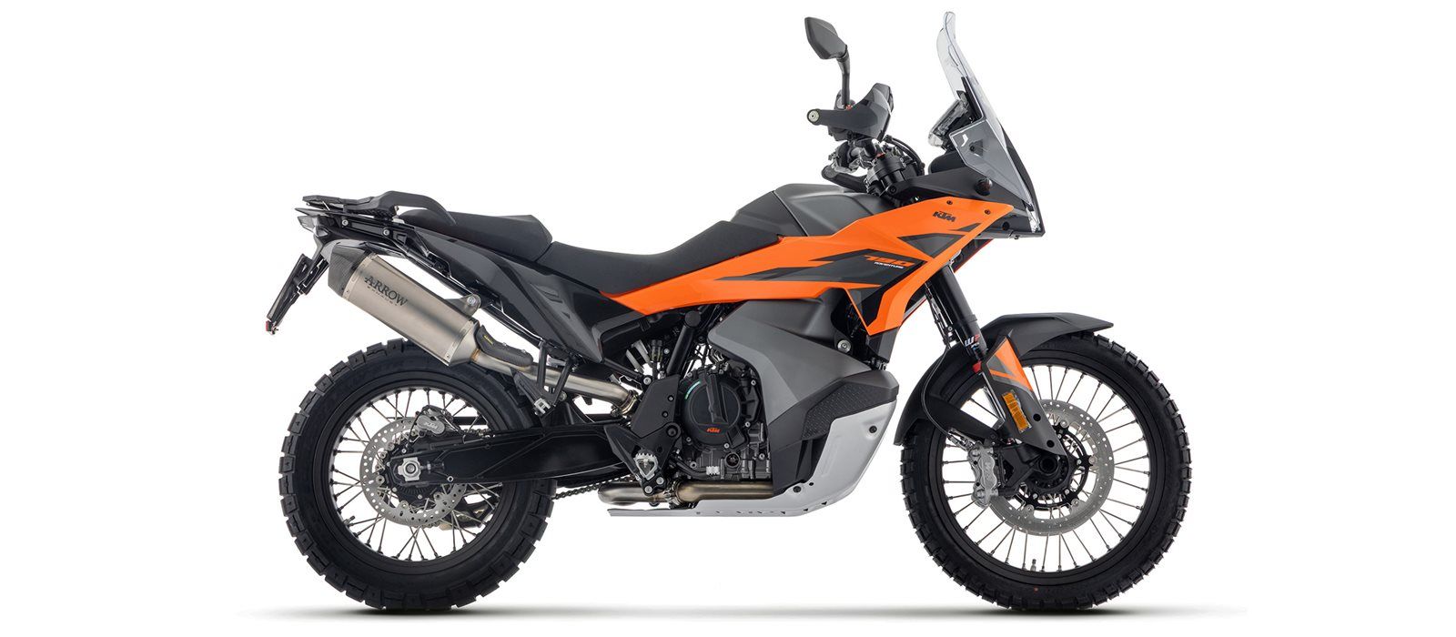 Scarico in titanio ARROW RACE-TECH per KTM / Husqvarna