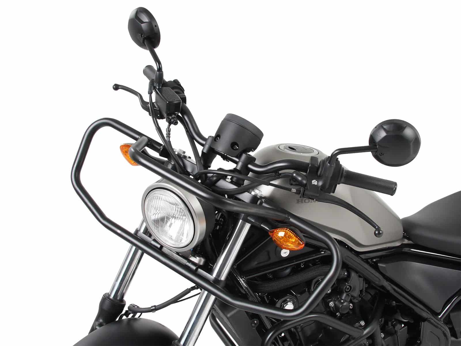 Barra di protezione anteriore nera per Honda CMX 500 Rebel (17-) Hepco & Becker