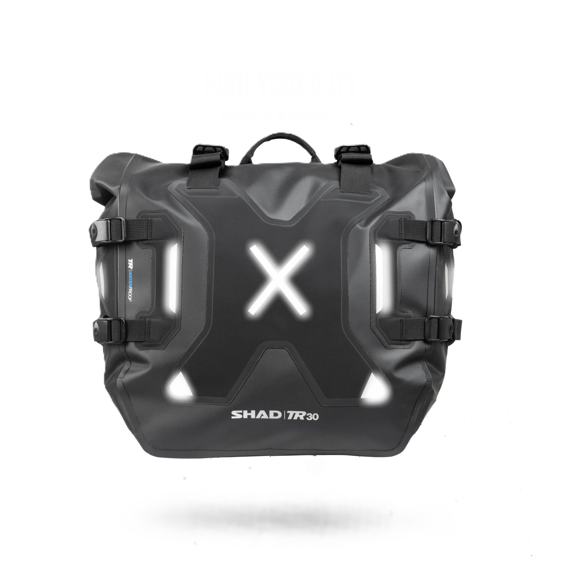 Set di borse laterali Shad TR30, nero, 30 l